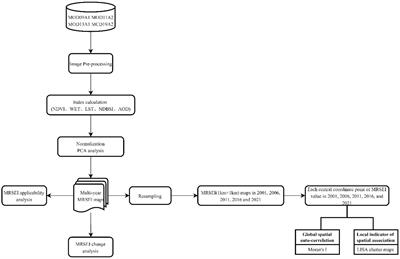 Assessment of spatiotemporal changes of ecological environment quality of the Yangtze River Delta urban agglomeration in China based on MRSEI